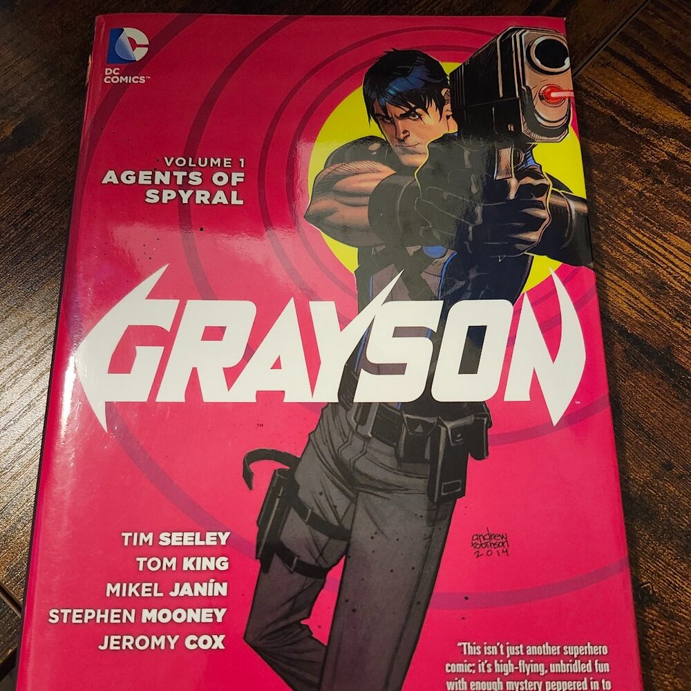 Grayson (2014-2016) Vol. 1: Agents of Spyral - Hardcover